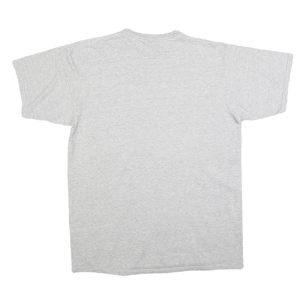 NUTMEG Mens Grey Playmaker Seniors Cup Graphic T-Shirt 2XL Short Sleeve Crew