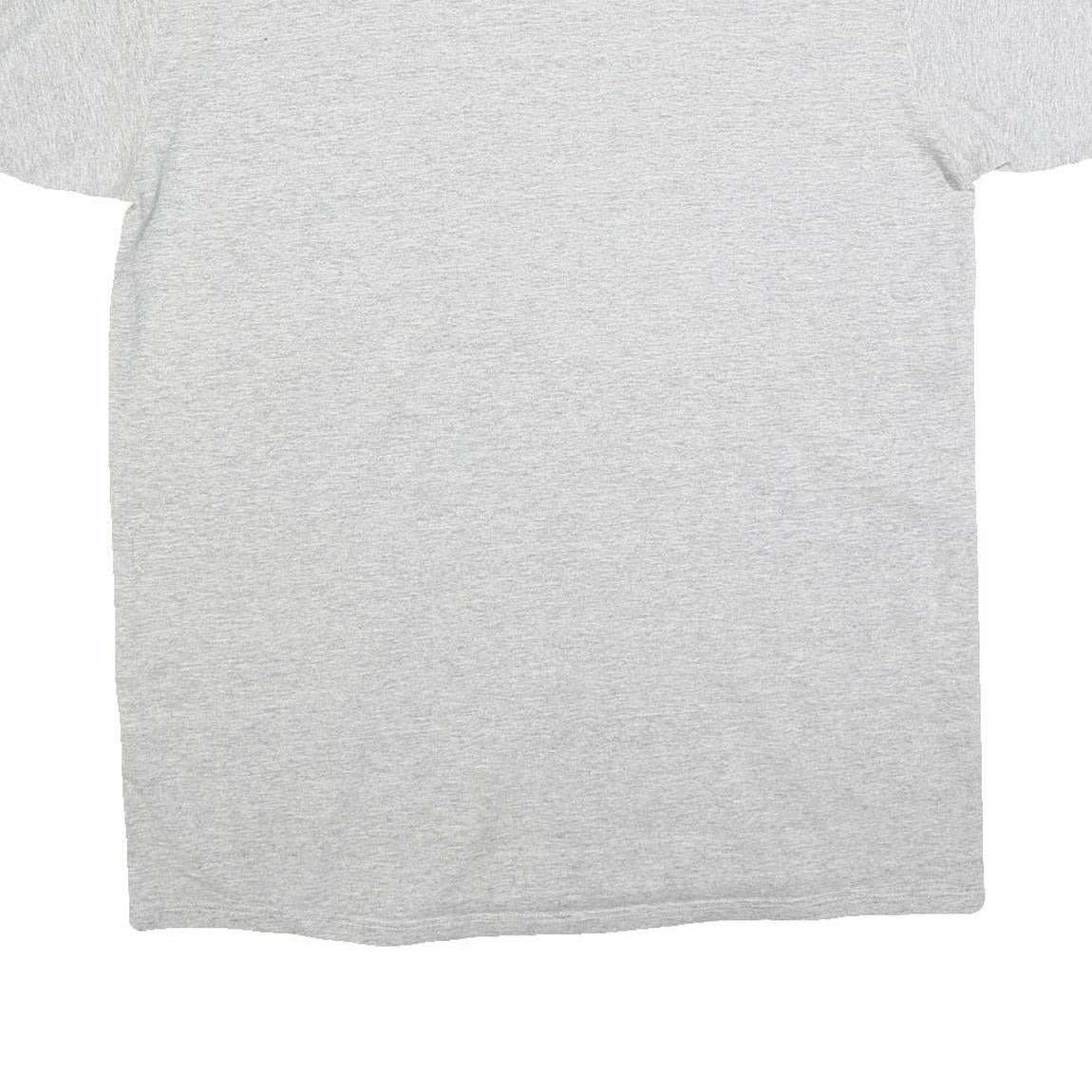 NUTMEG Mens Grey Playmaker Seniors Cup Graphic T-Shirt 2XL Short Sleeve Crew