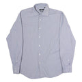 BOSS HUGO BOSS Mens Blue Check Shirt M Business Casual Cotton Long Sleeve