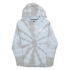 VANS Boys Blue & Grey Tie Dye Pullover Hoodie L Cotton Casual Warm