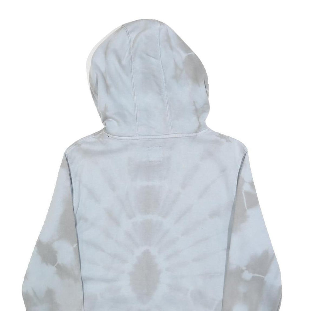 VANS Boys Blue & Grey Tie Dye Pullover Hoodie L Cotton Casual Warm