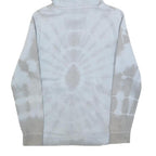 VANS Boys Blue & Grey Tie Dye Pullover Hoodie L Cotton Casual Warm