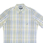 NAUTICA Mens Shirt Blue Check M