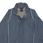 MAMMUT Mens Blue Grey Zip Jacket S Polyamide Outdoor Sports Lightweight