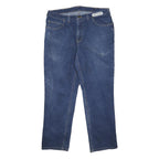 CARHARTT Mens Jeans Blue Regular Straight Denim Medium W38 L32 Workwear