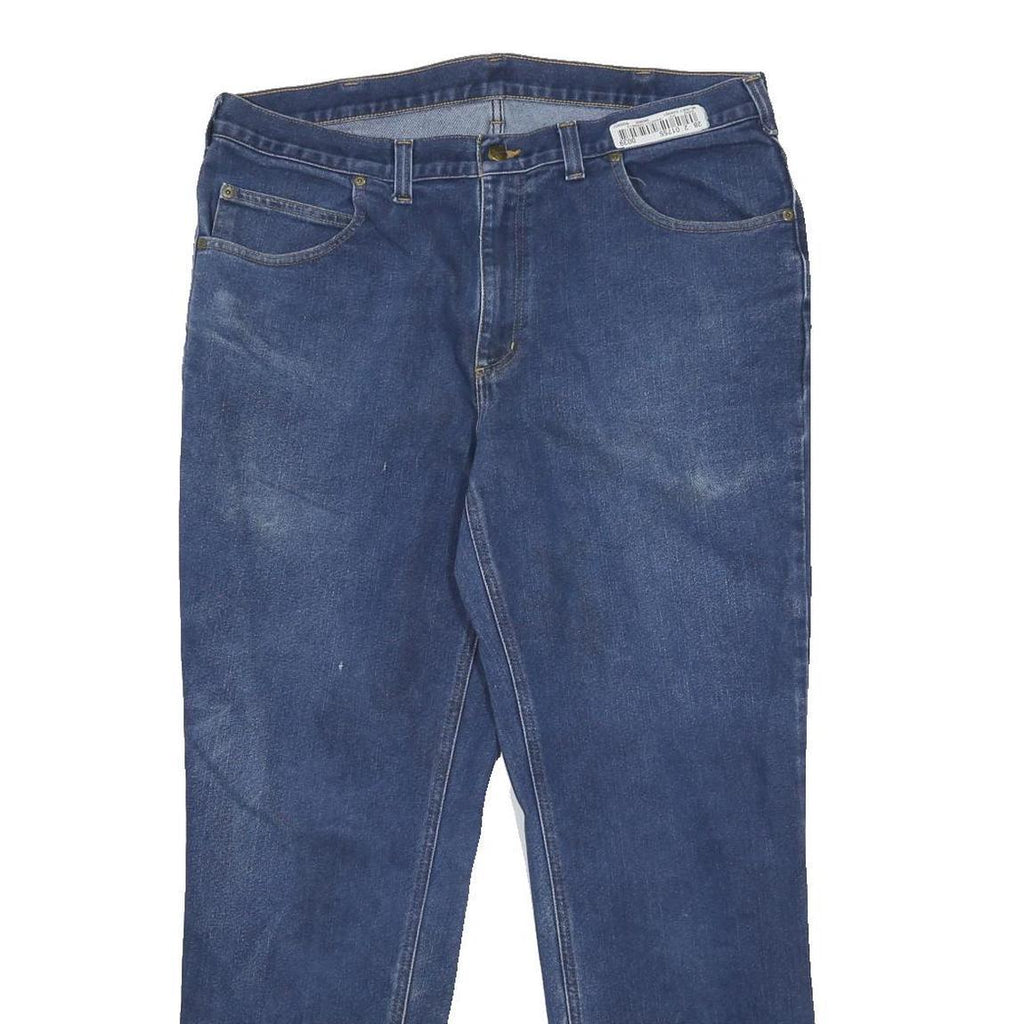 CARHARTT Mens Jeans Blue Regular Straight Denim Medium W38 L32 Workwear
