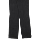 WRANGLER Mens Regular Black Cotton Blend Denim Jeans W32 L34 Zip Pocket