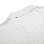 KANGOL Mens Grey Short Sleeve Plain Polo Shirt M British Fit Cotton Casual
