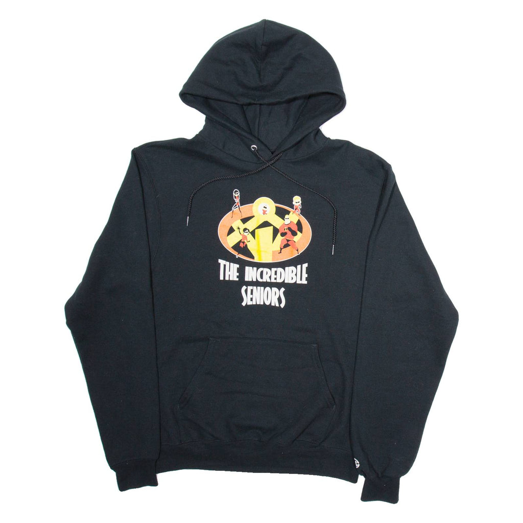 CHAMPION The Incredible Seniors Mens Black Hoodie S