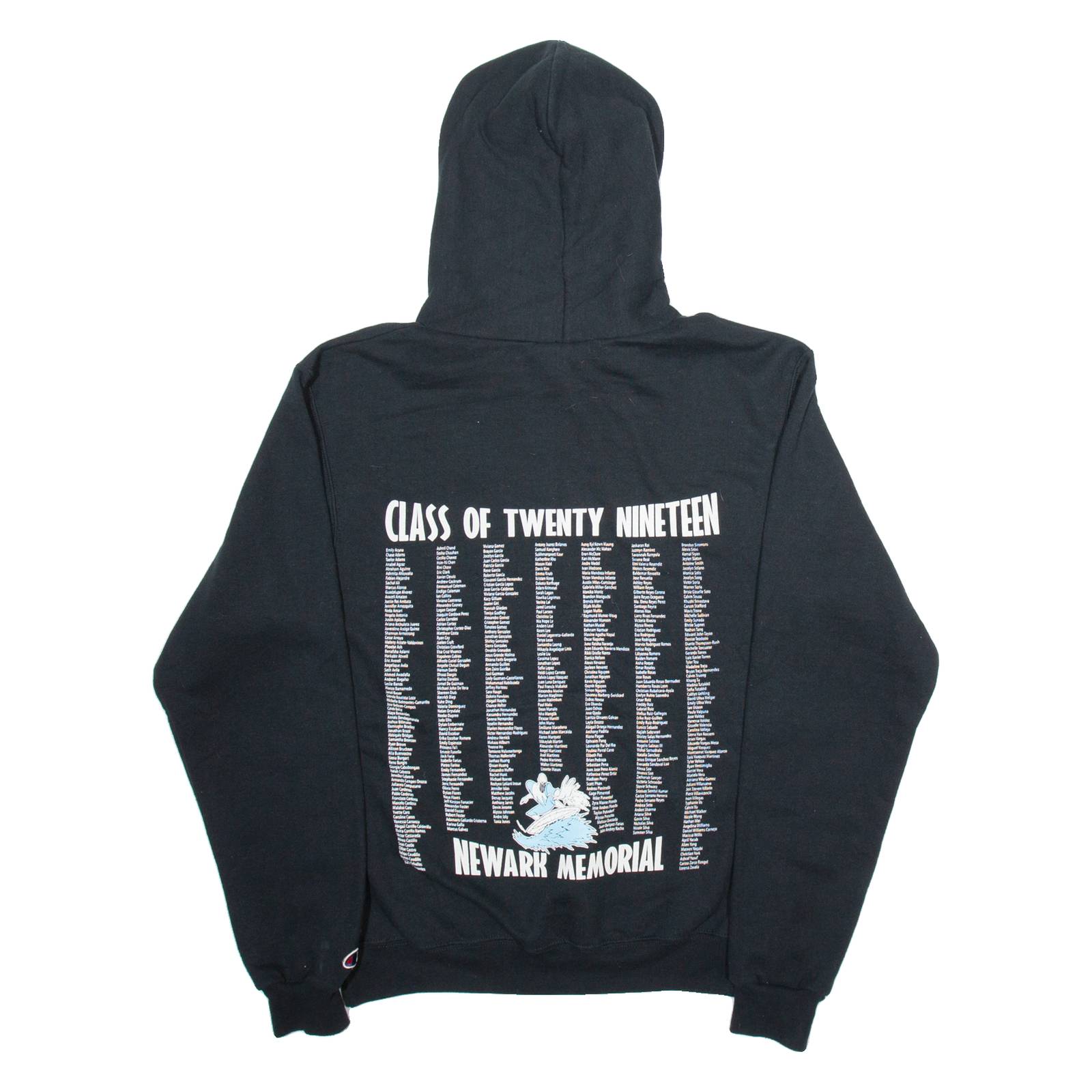 CHAMPION The Incredible Seniors Mens Black Hoodie S