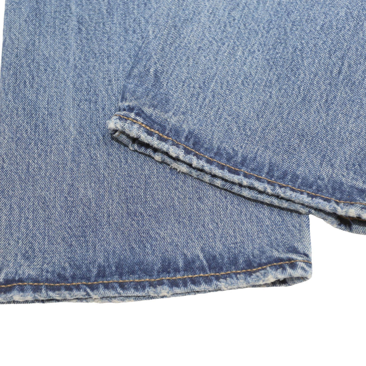 LEVI'S 501 Mens Jeans Blue Regular Straight Denim Light W36 L30 Classic Button