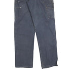 DICKIES Mens Relaxed Blue Jeans Denim W34 L34 Workwear Zip Closure