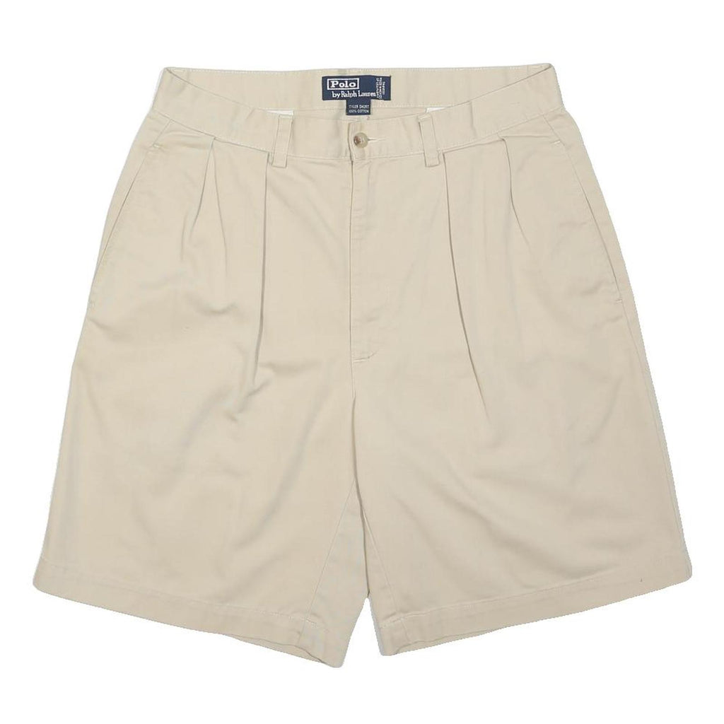 POLO RALPH LAUREN Mens Shorts Beige Casual Plain M W39 Relaxed Fit