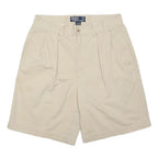 POLO RALPH LAUREN Mens Shorts Beige Casual Plain M W39 Relaxed Fit