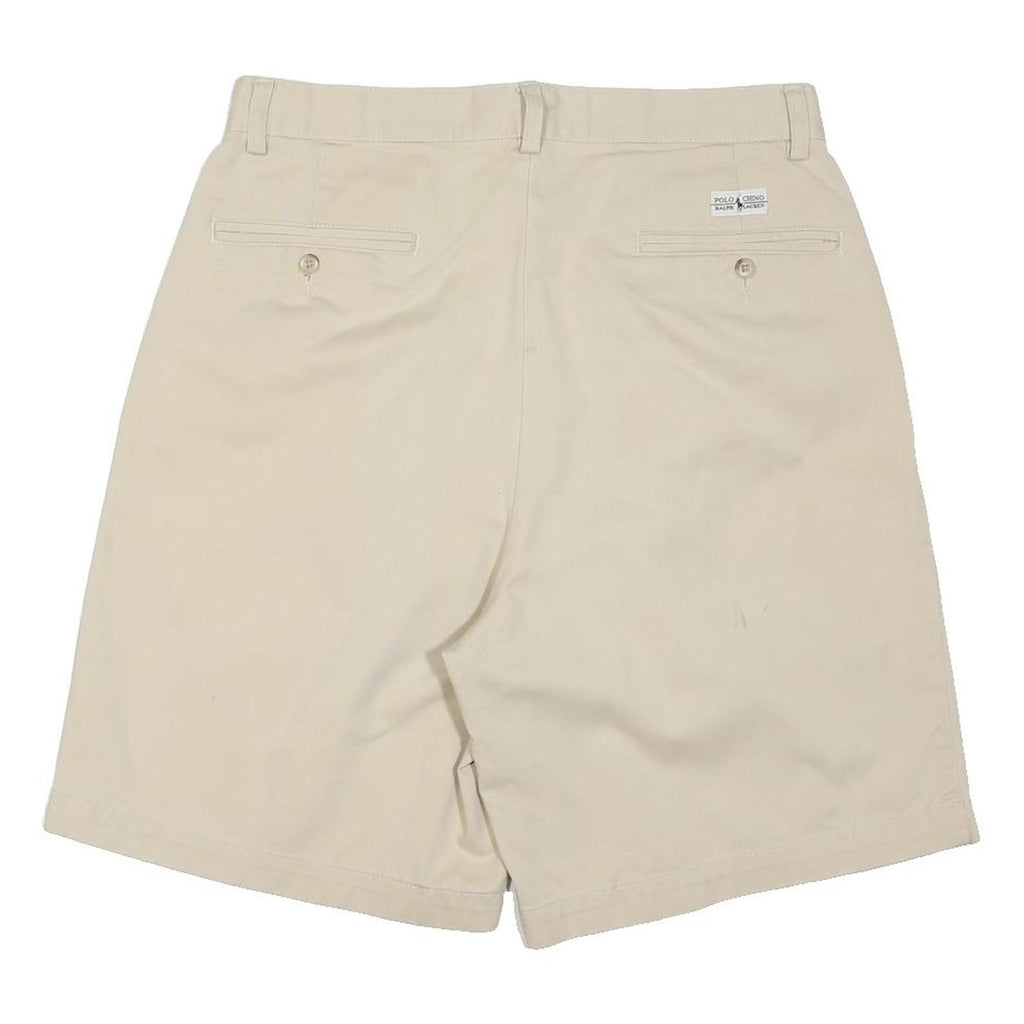 POLO RALPH LAUREN Mens Shorts Beige Casual Plain M W39 Relaxed Fit