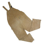 CARHARTT Mens Beige Cotton Blend Dungarees Loose Fit 2XL W43 L31 Workwear