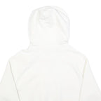 CHAMPION Womens White Hoodie M Cotton Blend Pullover Casual Sweatshirt