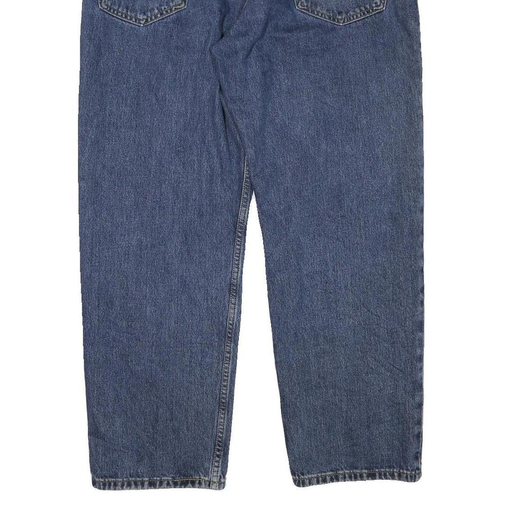 LEVI'S Mens Jeans Blue Relaxed Straight Denim Medium W38 L30 Classic Zip Pockets