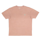 CARHARTT Mens Peach T-Shirt XL Short Sleeve Crew Neck Workwear Pocket