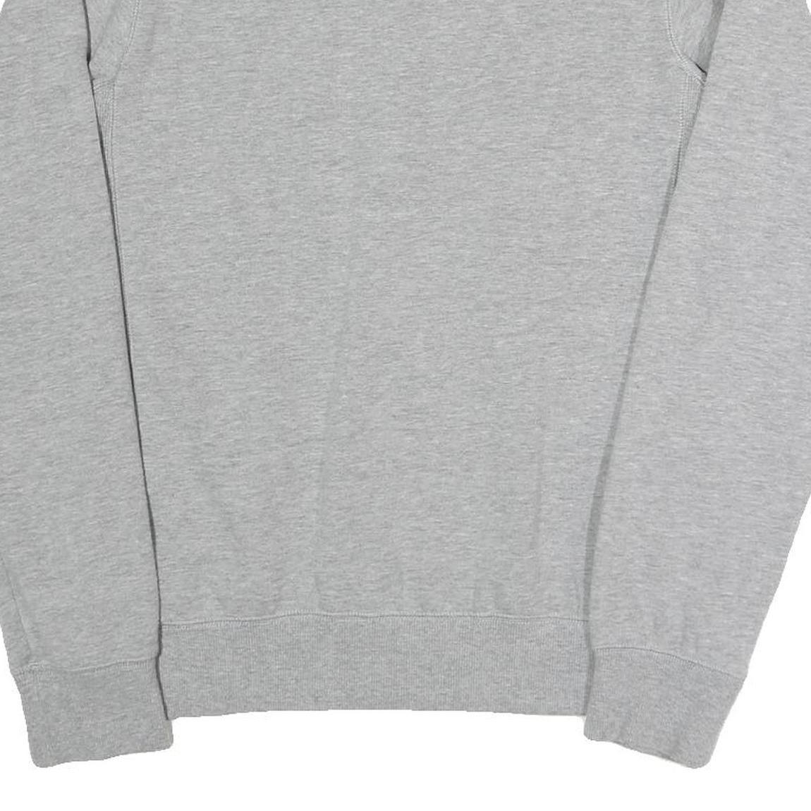 BENCH Mens Grey Cotton Blend Crew Neck M Graphic Print Casual Sweatshirt