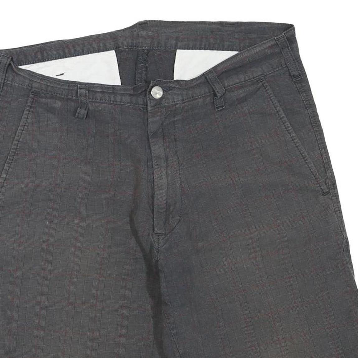 CARHARTT Mens Shorts Grey Casual M W32 Cotton Blend Comfortable Workwear