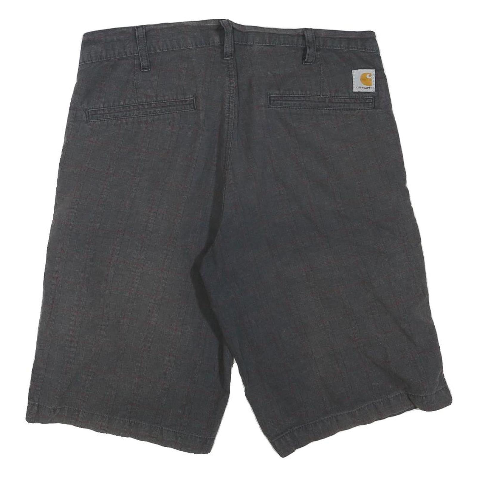 CARHARTT Mens Shorts Grey Casual M W32 Cotton Blend Comfortable Workwear