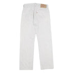 LEVI'S 501 Mens Classic Straight Denim Light W31 L30 Button Cotton Jeans