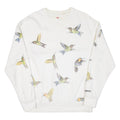 LEVI'S Relaxed Fit. Birds Womens Sweatshirt White S