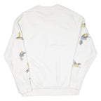 LEVI'S Relaxed Fit. Birds Womens Sweatshirt White S