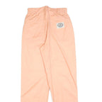 HENNES Womens Cotton Blend Peach Relaxed Straight Trousers W26 L32 Casual