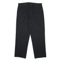 DICKIES Mens Black Cotton Blend Regular Fit Straight Trousers W38 L32 Workwear