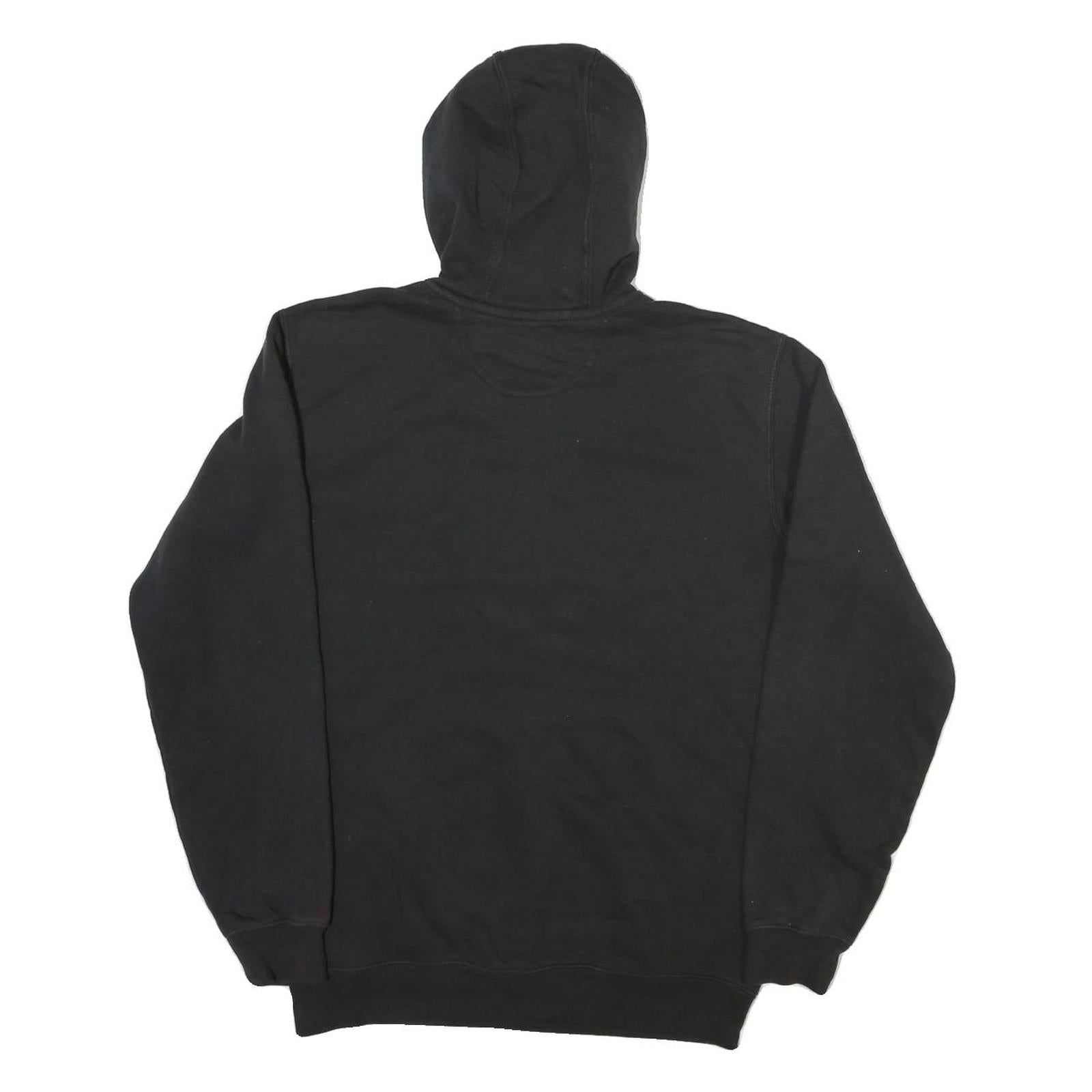 CARHARTT Mens Black Pullover Hoodie S Cotton Blend Workwear Casual