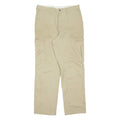 DICKIES Cargo Mens Trousers Beige Regular Straight W33 L31