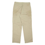 DICKIES Cargo Mens Trousers Beige Regular Straight W33 L31