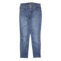 LEVI'S Womens Blue Slim Skinny Denim Medium Wash W25 L25 Stretch Cotton Jeans