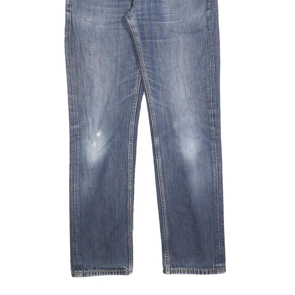 LEVI'S 511 Slim Mens Jeans Blue Slim Straight Denim Medium W33 L32 Classic Style