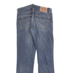 LEVI'S 511 Slim Mens Jeans Blue Slim Straight Denim Medium W33 L32 Classic Style