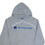 CHAMPION Mens Grey Hoodie M