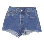 LEVI'S Womens Denim Blue Cut-Off Shorts XXS W23 Casual Summer Wear