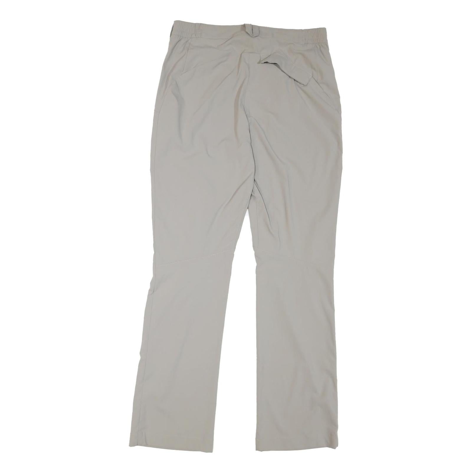 JACK WOLFSKIN Womens Beige Polyester Blend Regular Straight Trousers W30 L32