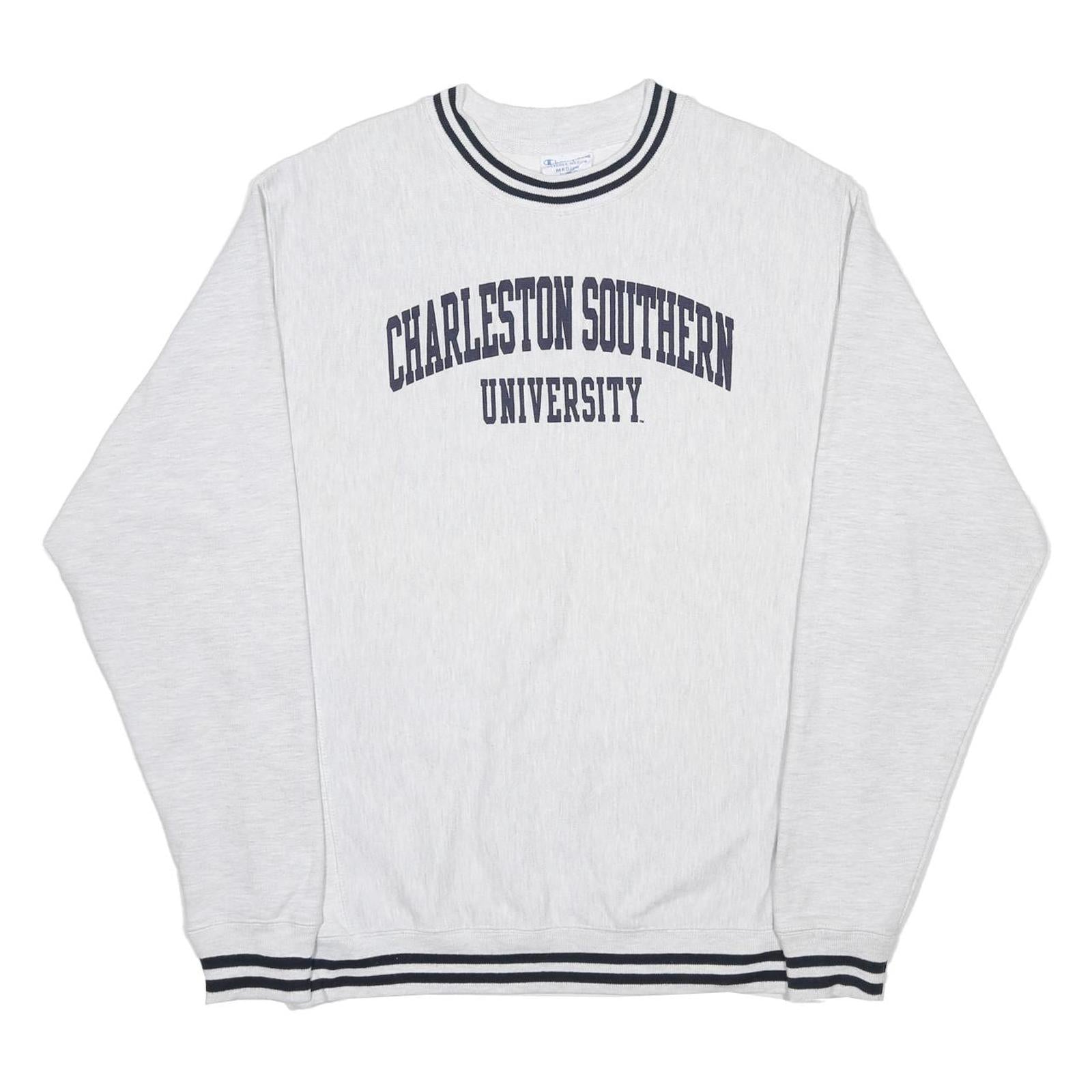 CHAMPION REVERSE WEAVE Mens White Charleston Southern University Crew Neck M