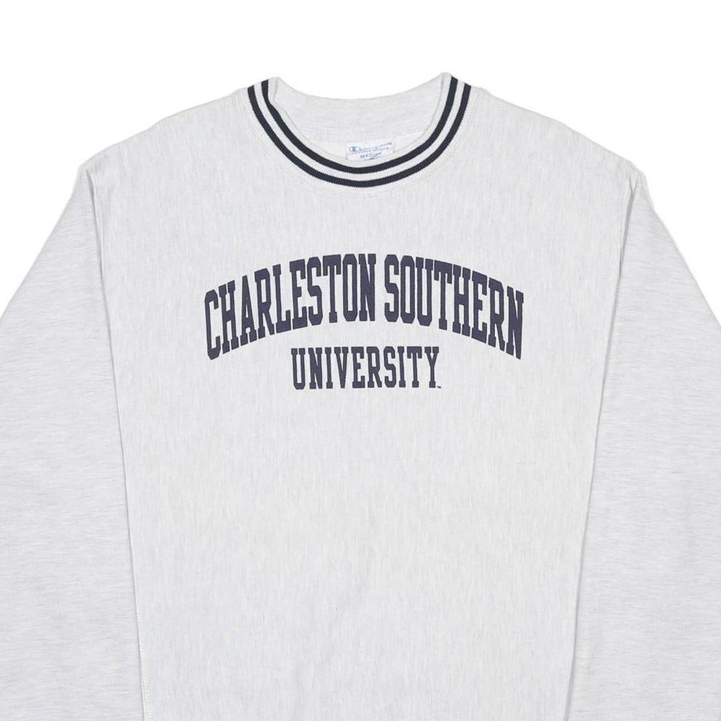 CHAMPION REVERSE WEAVE Mens White Charleston Southern University Crew Neck M