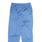 FILA Mens Joggers Blue & White Regular Straight M W28 L29 Cotton Blend Logo Tape
