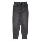 TOMMY HILFIGER High Rise Womens Jeans Grey Regular Mom W26 L32