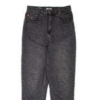 TOMMY HILFIGER High Rise Womens Jeans Grey Regular Mom W26 L32