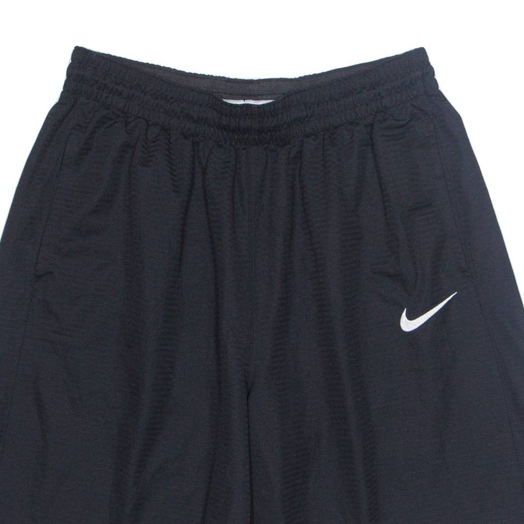 NIKE Mens Sports Shorts Black Relaxed L W30