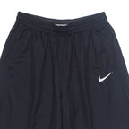 NIKE Mens Sports Shorts Black Relaxed L W30
