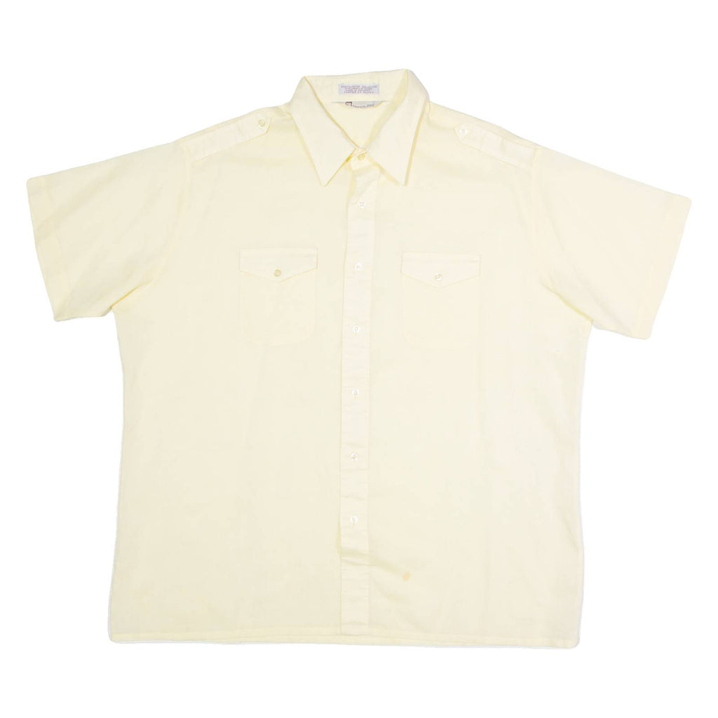 MPULSE Mens Plain Shirt Yellow XL