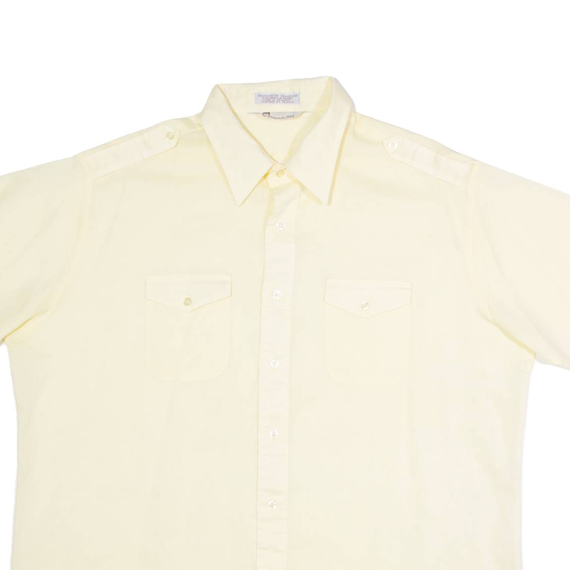 MPULSE Mens Plain Shirt Yellow XL