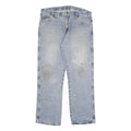 DICKIES Mens Jeans Blue Regular Straight Denim Medium W38 L30 Workwear